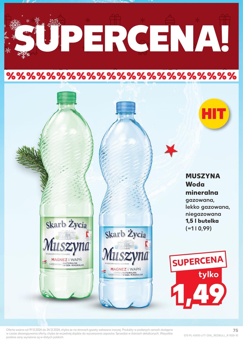 Gazetka: Magia świątecznego stołu - Kaufland - strona 75