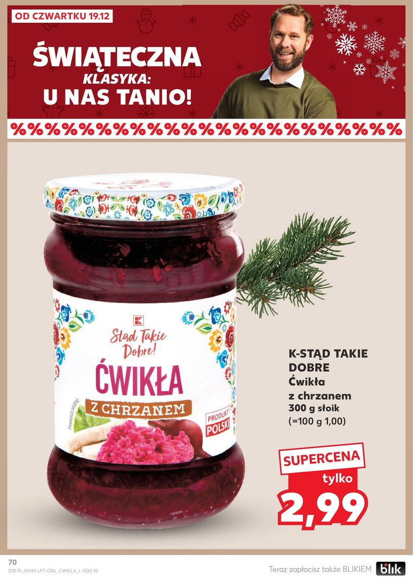 Gazetka: Magia świątecznego stołu - Kaufland - strona 70