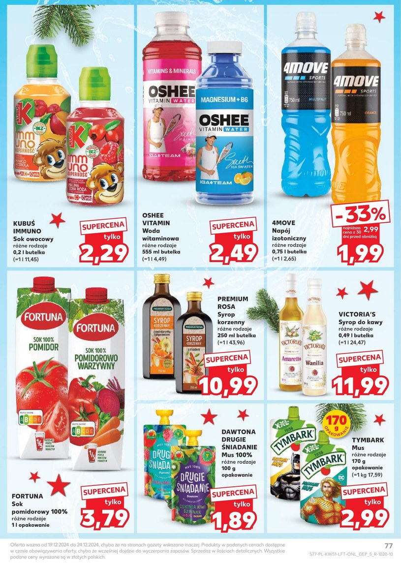 Gazetka: Magia świątecznego stołu - Kaufland - strona 77