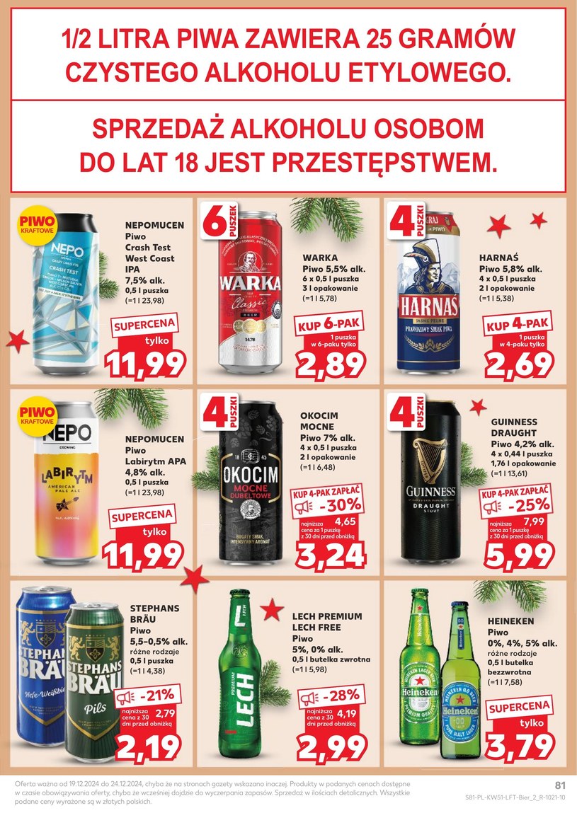 Gazetka: Magia świątecznego stołu - Kaufland - strona 81