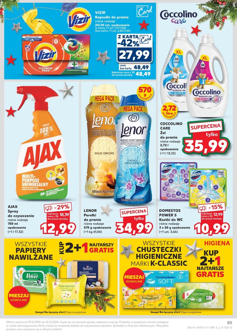 Gazetka: Magia świątecznego stołu - Kaufland - strona 85