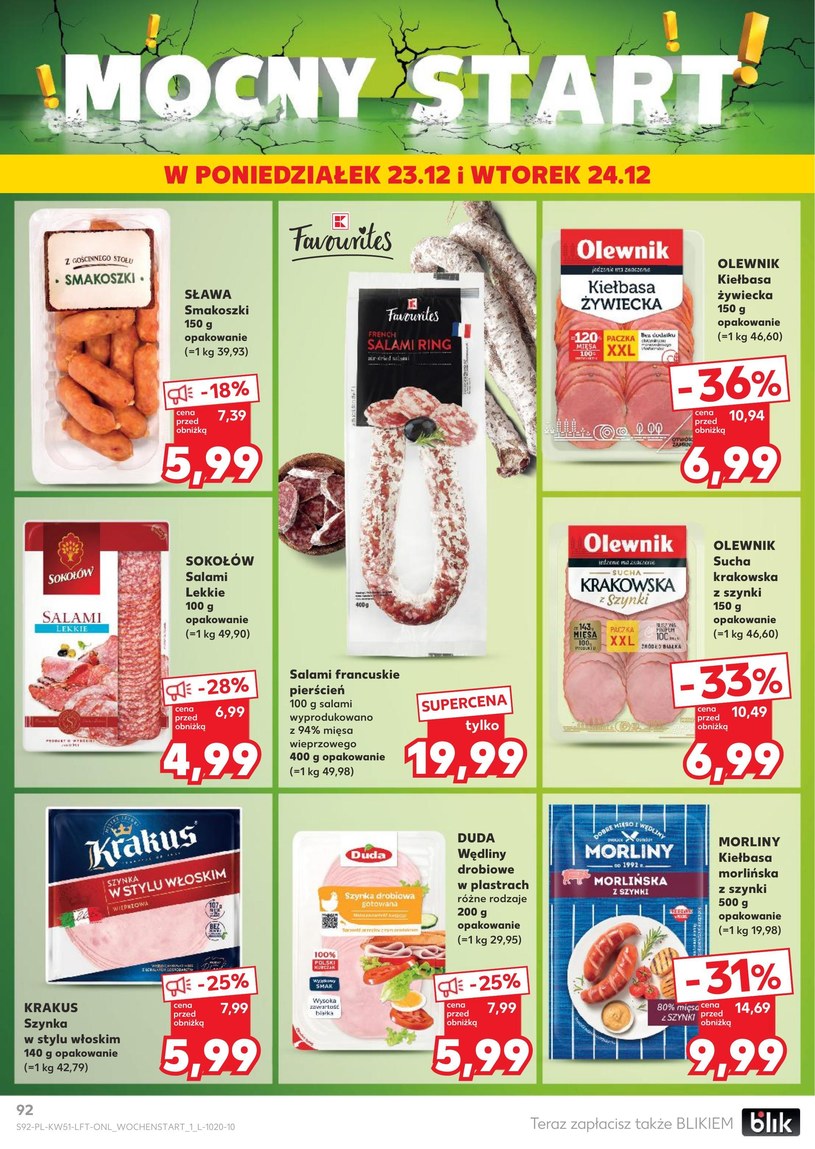 Gazetka: Magia świątecznego stołu - Kaufland - strona 92