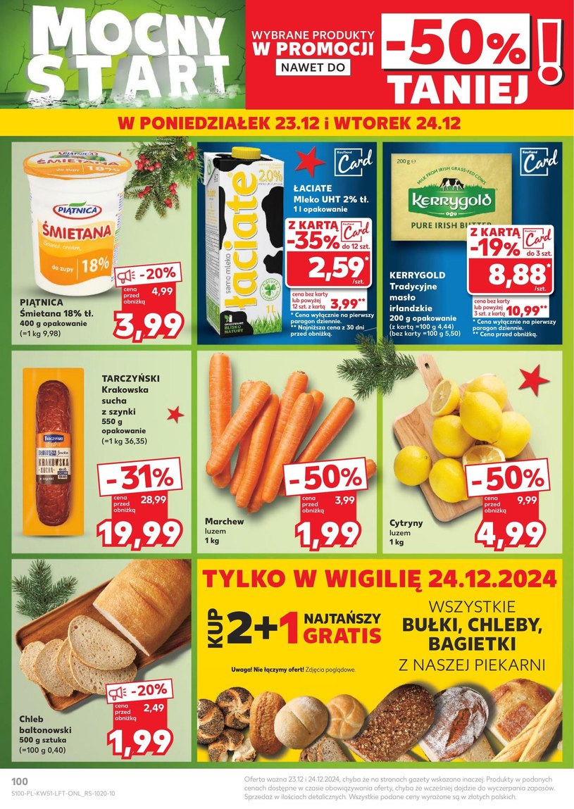 Gazetka: Magia świątecznego stołu - Kaufland - strona 100