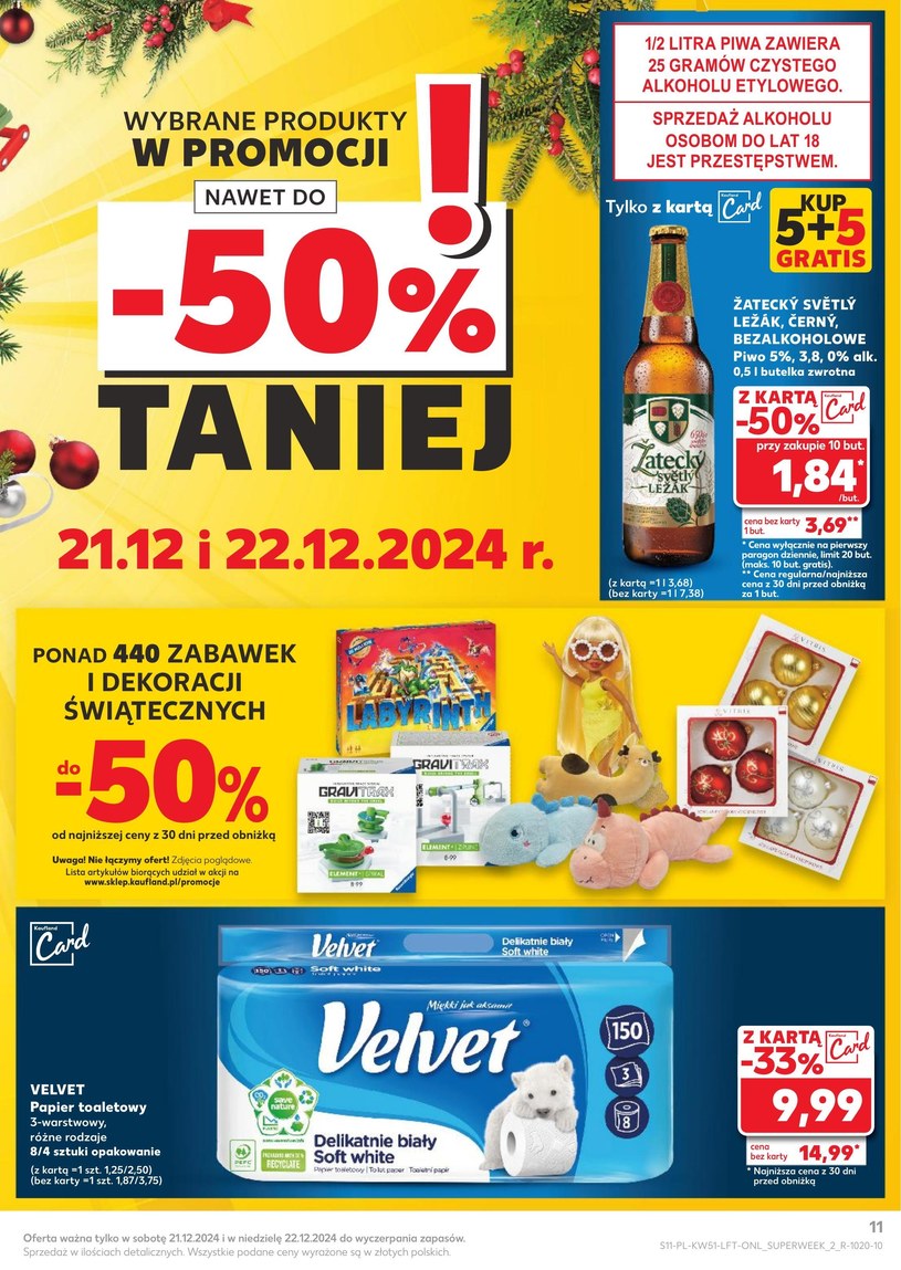 Gazetka: Rodzinne chwile za mniej - Kaufland - strona 11