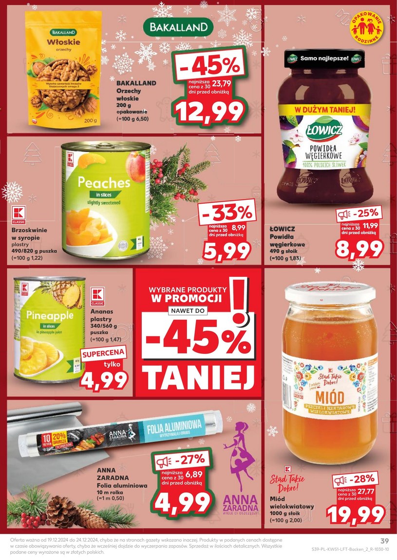 Gazetka: Rodzinne chwile za mniej - Kaufland - strona 39