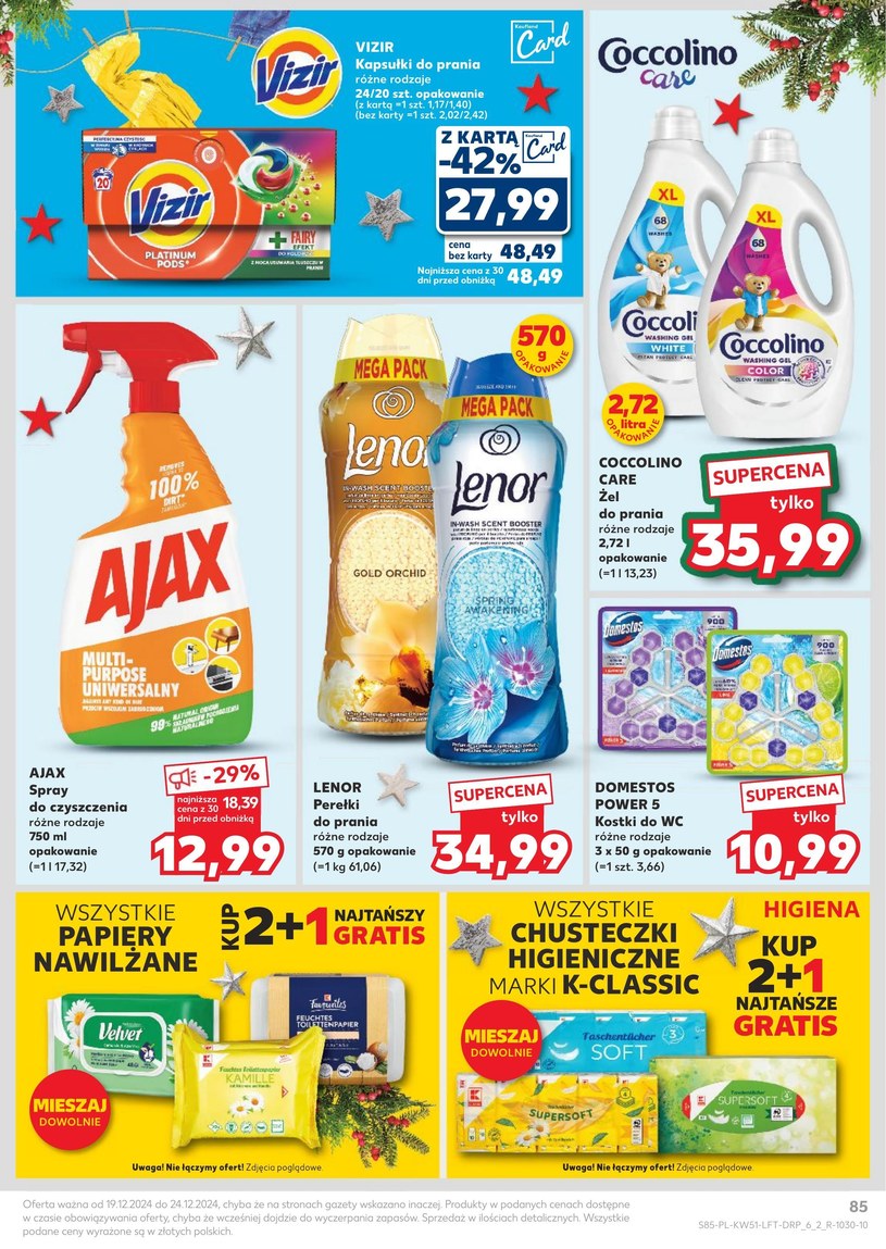 Gazetka: Świąteczna uczta czeka - Kaufland - strona 85