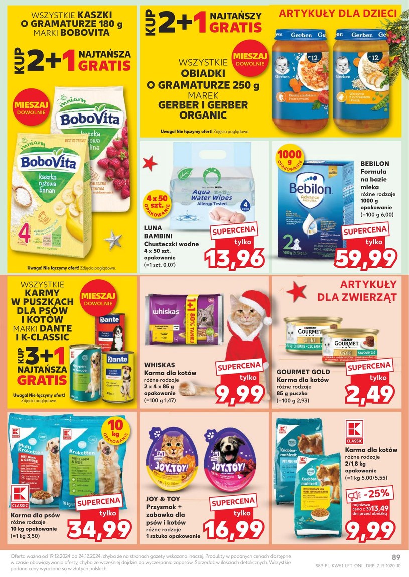 Gazetka: Radość zakupów na święta - Kaufland - strona 89