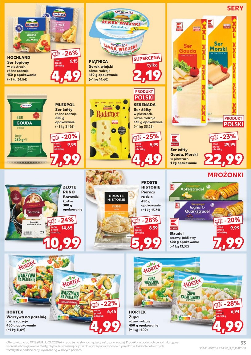 Gazetka: Tradycja smaku w niskiej cenie - Kaufland - strona 53