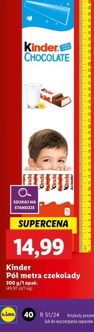 Czekolada Kinder Chocolate