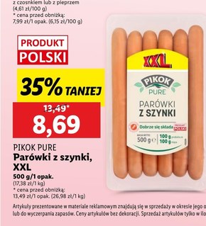 Parówki Pikok niska cena