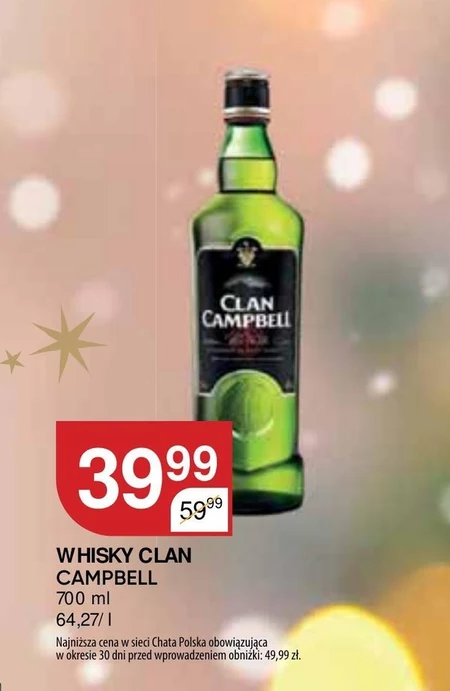 Whisky Clan campbell