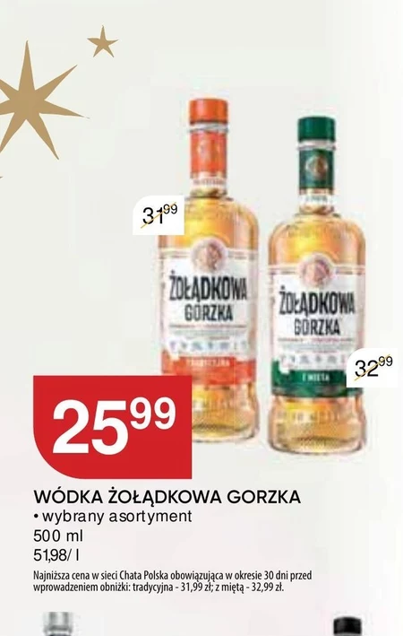 Wódka Żołądkowa Gorzka