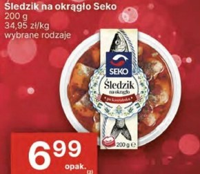 SEKO Śledzik na okrągło po kaszubsku 200 g niska cena