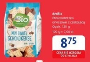 Ciasteczka DmBio niska cena