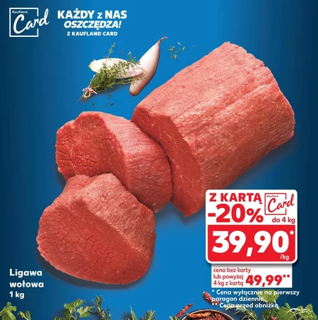 Ligawa wołowa Kaufland