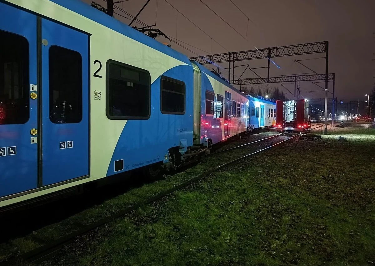 Wypadek na stacji kolejowej. Policja zatrzymała nietrzeźwego 56-latka Wypadek na stacji kolejowej. Policja zatrzymała nietrzeźwego 56-latka
