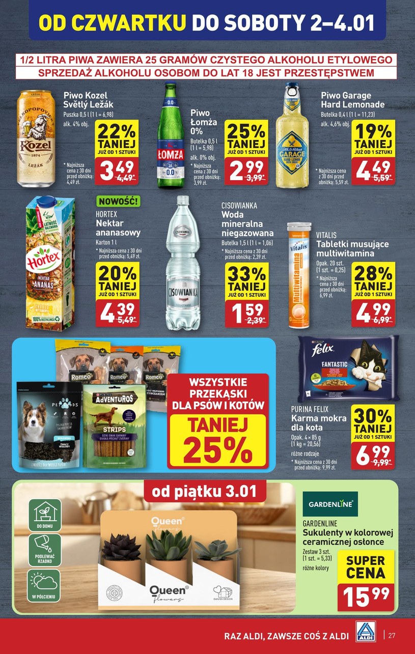 Gazetka: Sylwester z Aldi!  - strona 27