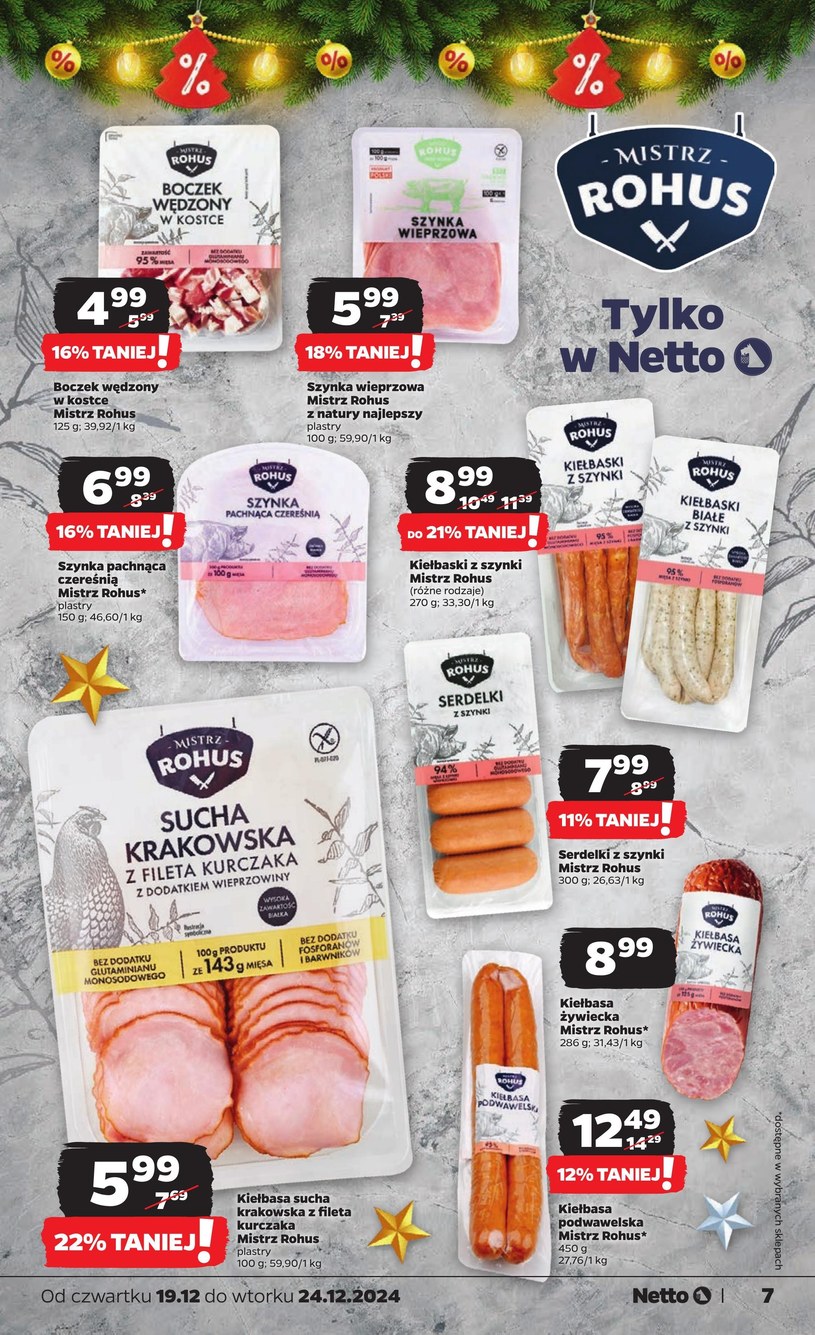 Gazetka: Tanie święta z Netto - strona 7