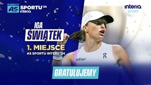 "As Sportu 2024". Iga Świątek została triumfatorką plebiscytu Interii!