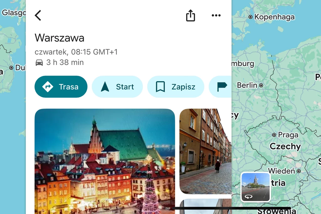 Duża zmiana w Google Maps. Trzeba będzie się przyzwyczaić / Fot. Google Maps