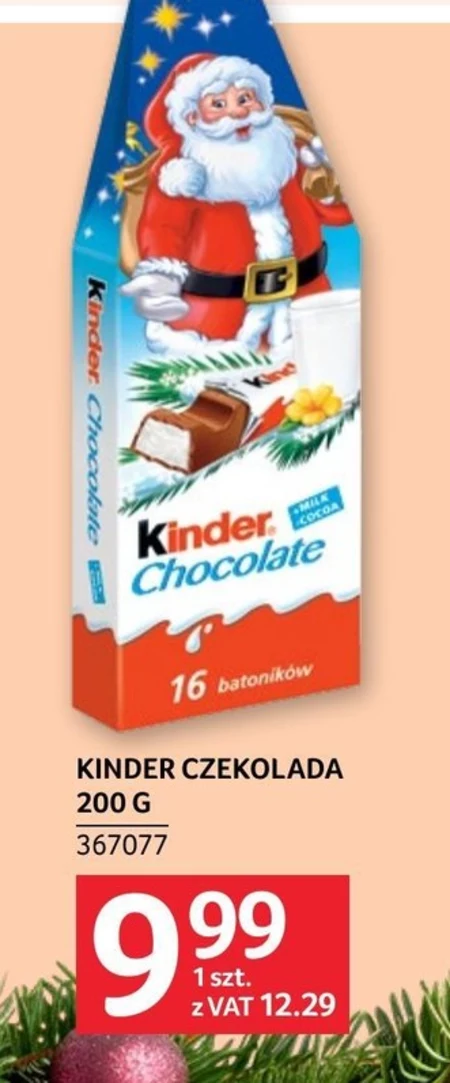 Czekolada Kinder Chocolate