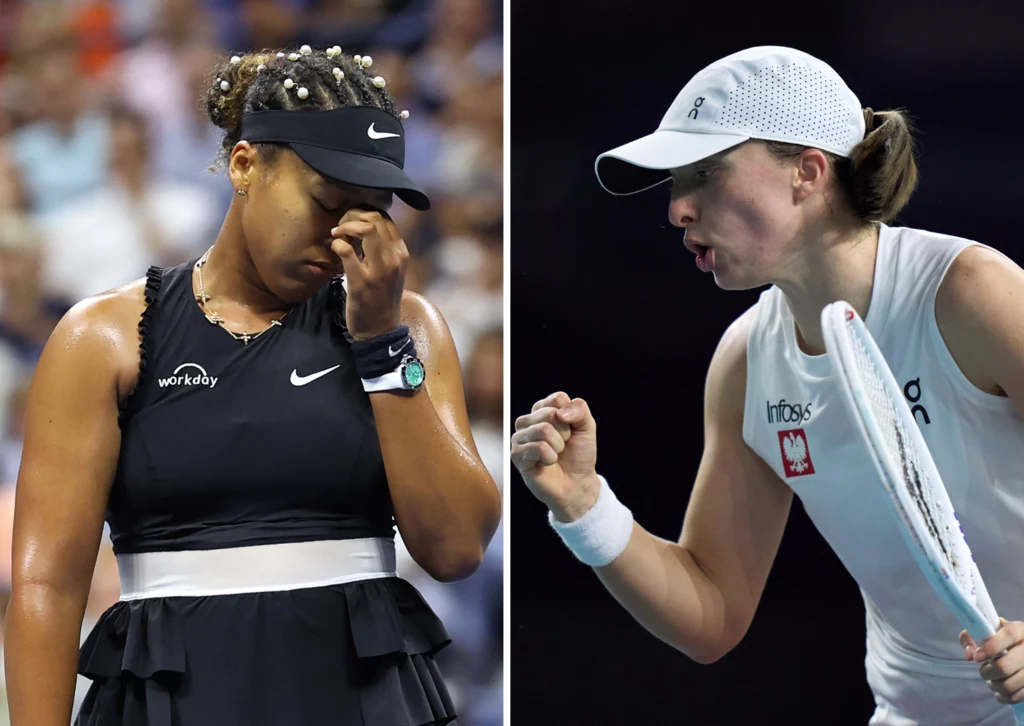 Naomi Osaka i Iga Świątek Naomi Osaka i Iga Świątek