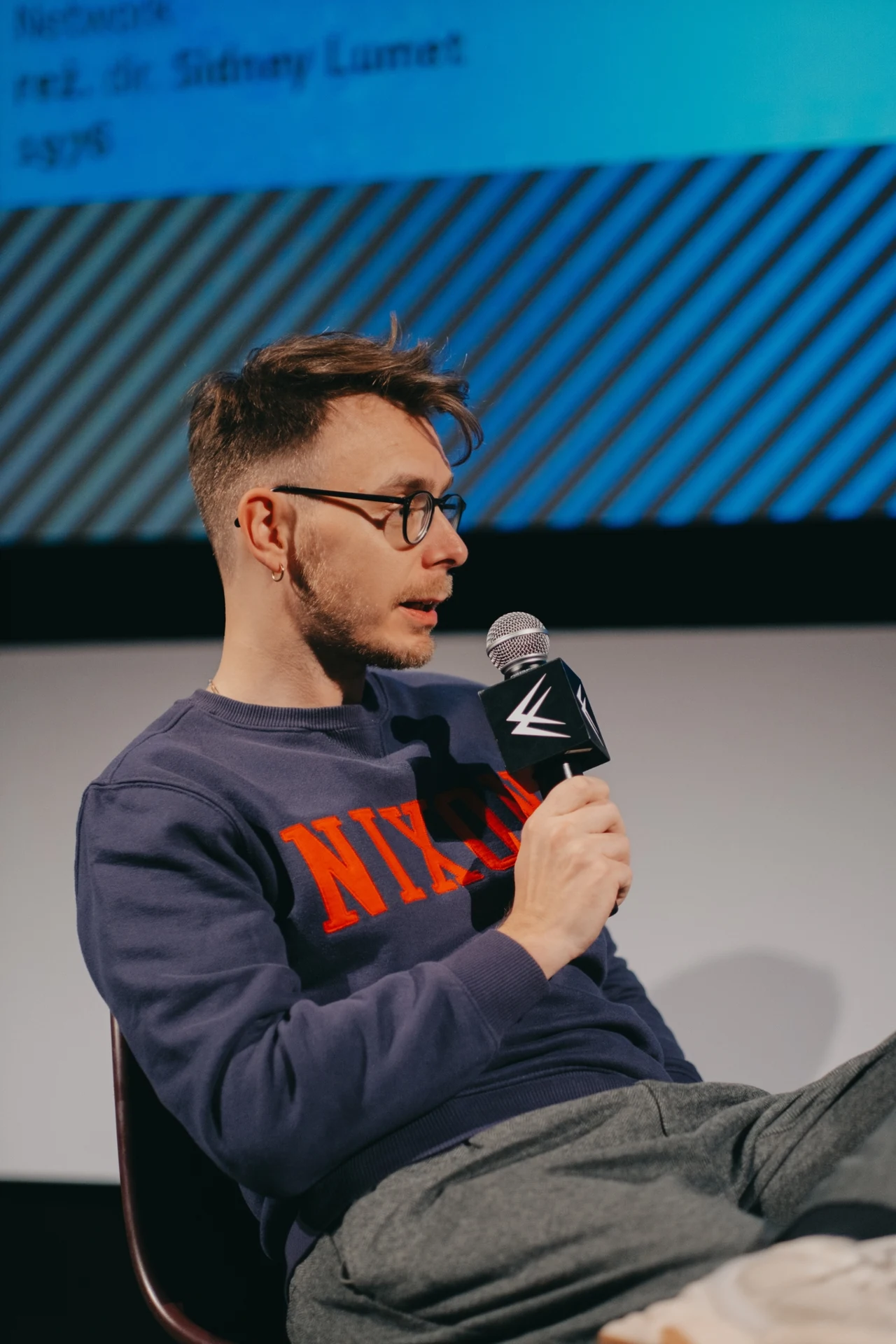 Piotr Tarczyński podczas 15. American Film Festival we Wrocławiu