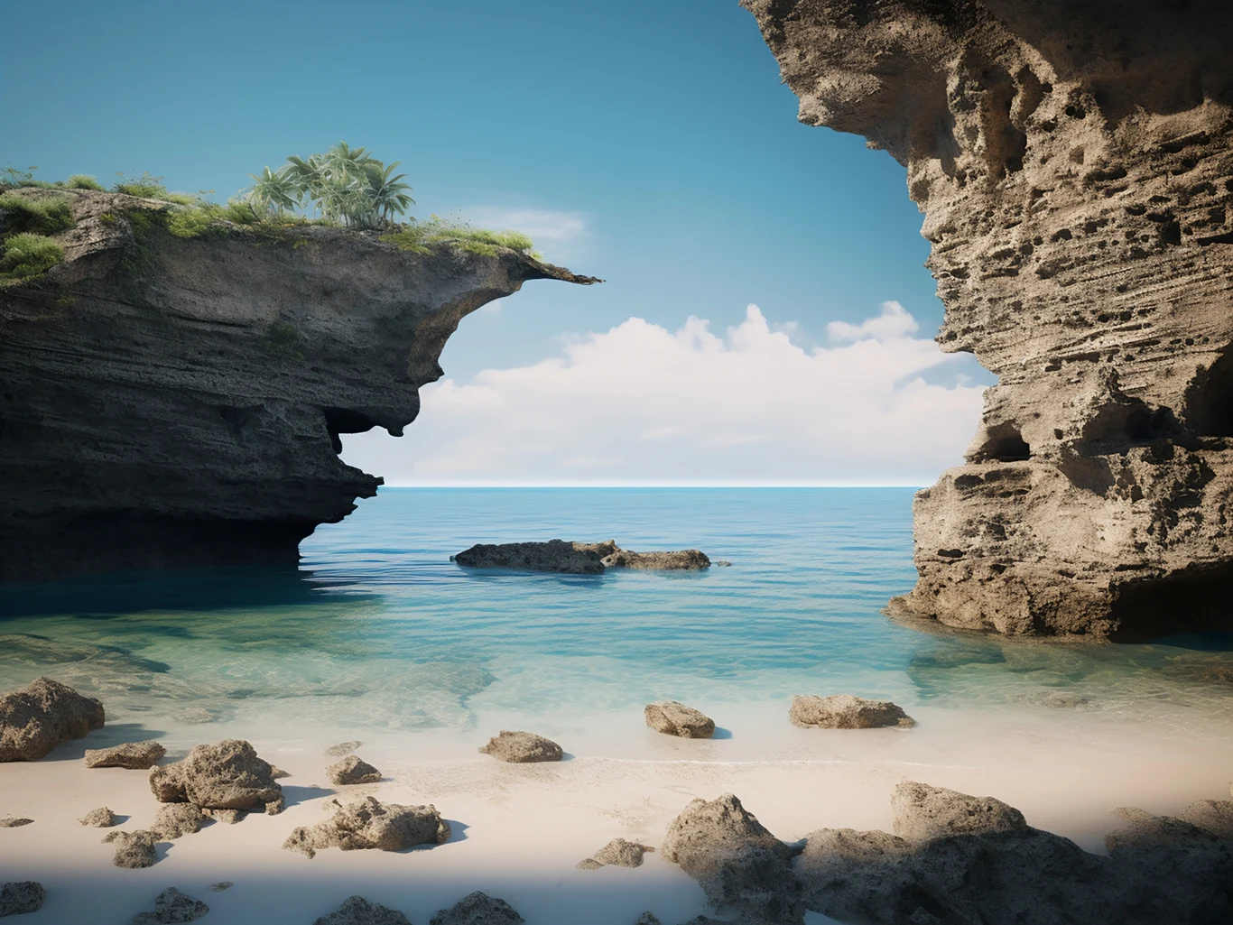 W Meksyku znajdziemy wiele licznych plaż. Playa del Amor jest jedną z najpiękniejszych. 