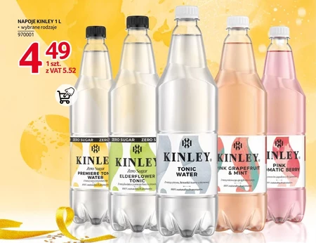 Kinley Pink Aromatic Berry Napój gazowany 1 l