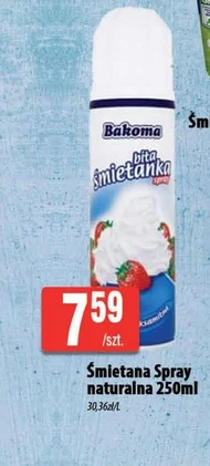 Bita śmietana Bakoma