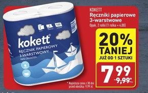 Ręcznik papierowy Kokett niska cena