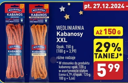 Kabanosy Wędliniarnia