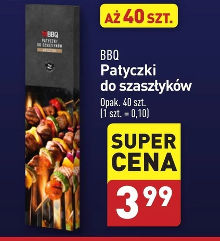 Patyczki do szaszłyków BBQ