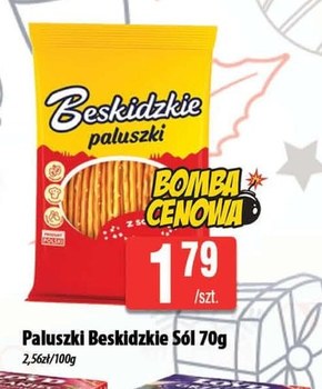 Beskidzkie Paluszki z solą 70 g niska cena