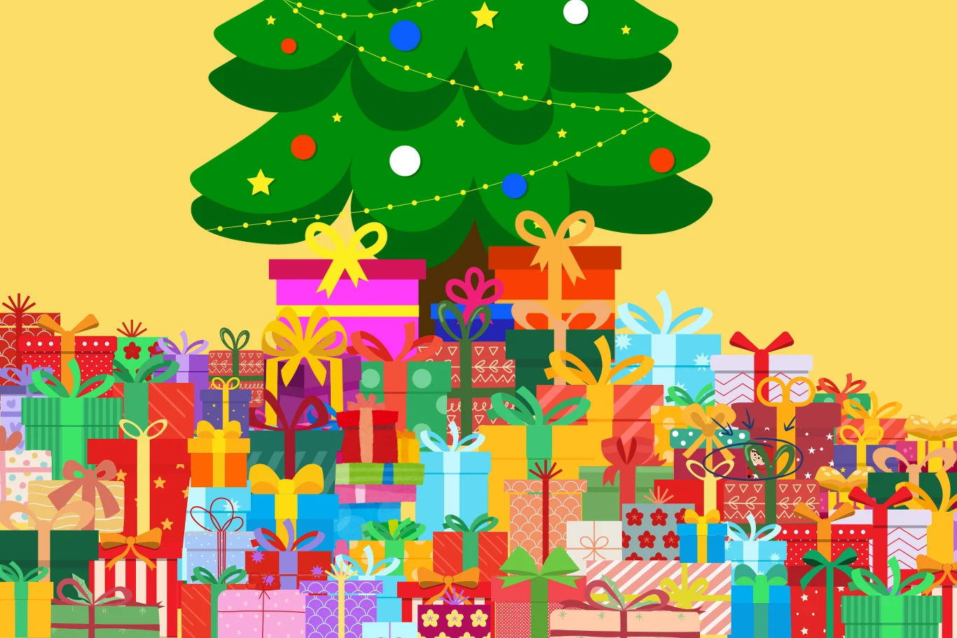 Poznaj kryjówkę, w której schował się świąteczny elf. Udało ci się go znaleźć? 