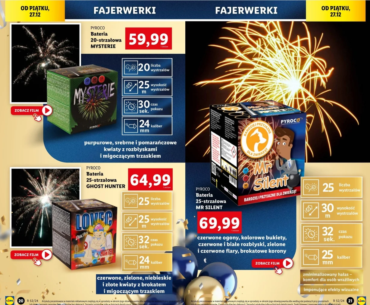 Ciche fajerwerki w Lidlu Ciche fajerwerki w Lidlu