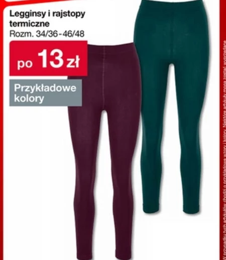 Legginsy termiczne