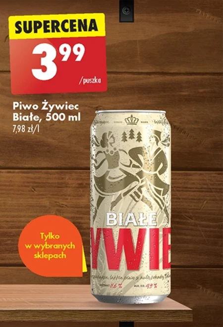 Żywiec Białe Piwo pszeniczne 500 ml