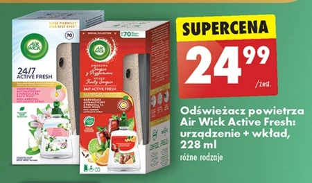 Air Wick Active Fresh Odświeżacz automatyczny owocowa sangria z przyprawami 228 ml