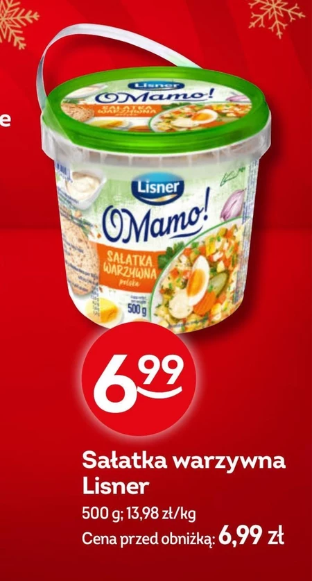 Lisner O Mamo! Sałatka warzywna polska 500 g