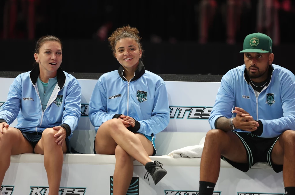 Simona Halep, Jasmine Paolini i Nick Kyrgios Simona Halep, Jasmine Paolini i Nick Kyrgios