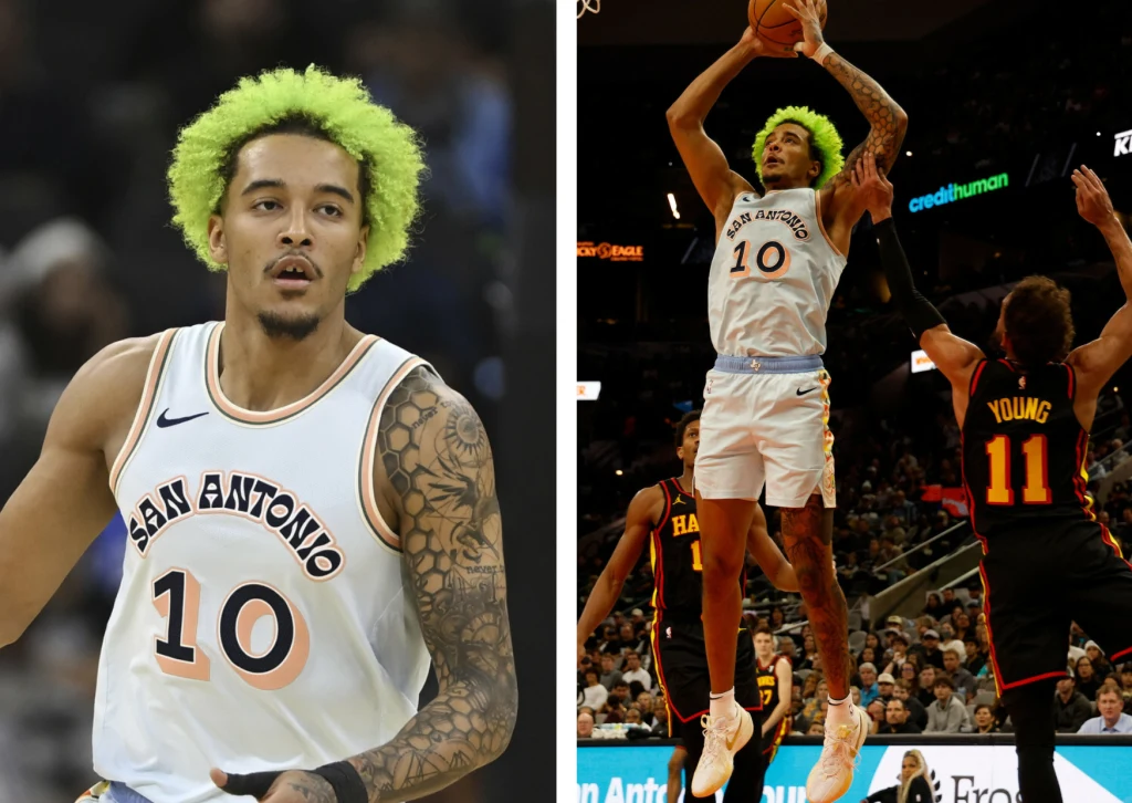 NBA. Jeremy Sochan pobił rekord minut spędzonych na parkiecie w jednym meczu w tym sezonie podczas starcia z Atlanta Hawks NBA. Jeremy Sochan pobił rekord minut spędzonych na parkiecie w jednym meczu w tym sezonie podczas starcia z Atlanta Hawks