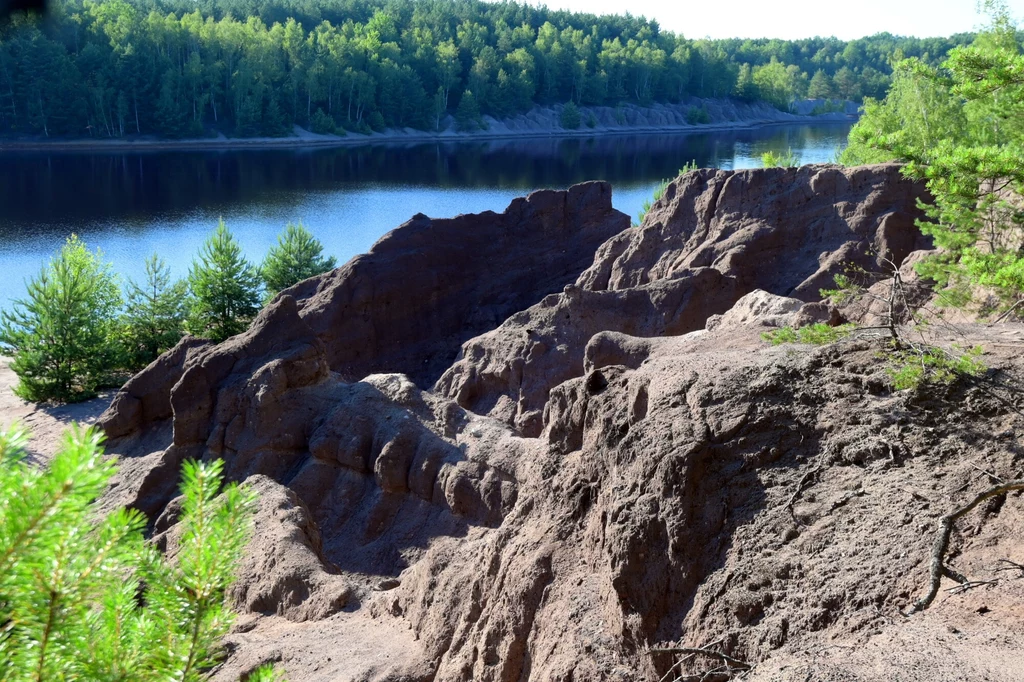 Geopark Łuk Mużakowa obejmujący tereny dawnej kopalni