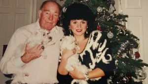 Yola Czaderska-Hayek i reżyser Ronald Neme