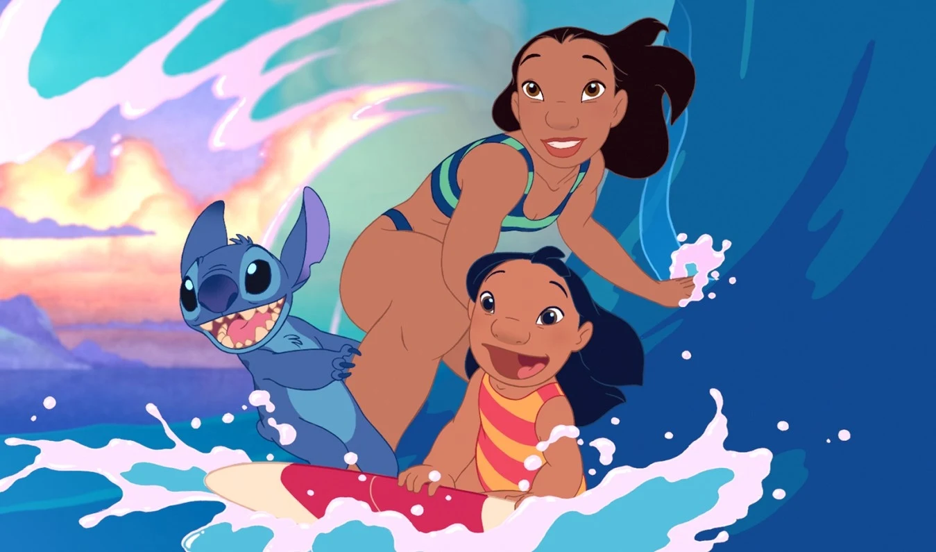 "Lilo i Stitch" z 2002 roku "Lilo i Stitch" z 2002 roku