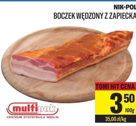 Boczek wędzony NIKPOL