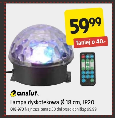 Lampa dyskotekowa Anslut