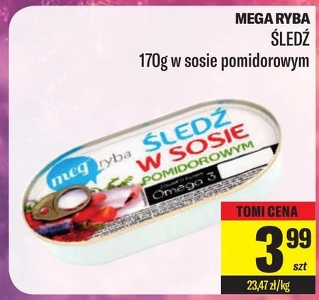 Ryba w sosie pomidorowym Mega Ryba