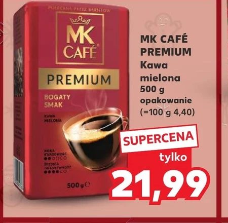 MK Café Premium Kawa palona mielona 500 g