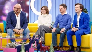 Święta w patchworkowej rodzinie Gąsowskiego. Zdarza się, że tańczą zorbę